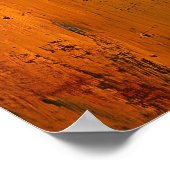 Ancient Warrior Mask beroemd gemaakt door Meso-Ame Poster (Hoek)