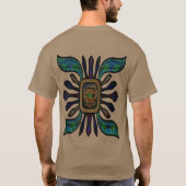 Ancient Warrior Native American T-shirt (Achterkant)