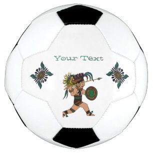 Ancient Warrior Native American Voetbal