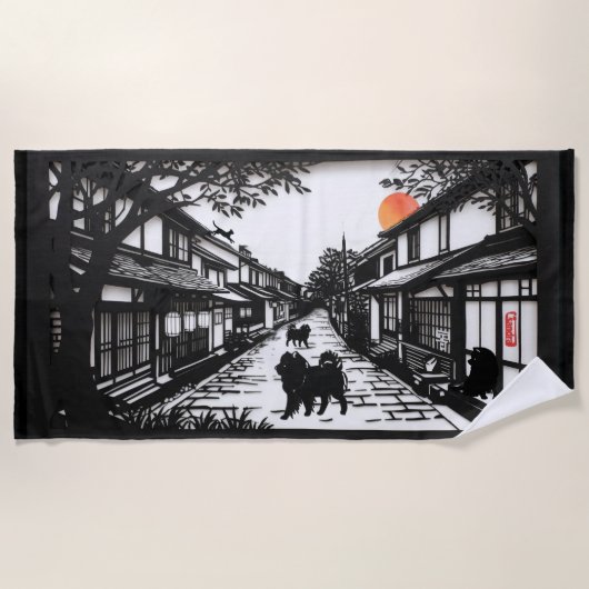 Ancient WHISPERS Chow Strandlaken (Voorkant)