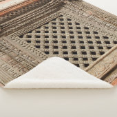 Ancient window in Nasal Chowk Courtyard of Hanuman Sherpa Deken (3/4)