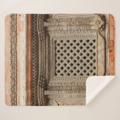 Ancient window in Nasal Chowk Courtyard of Hanuman Sherpa Deken (Voorkant (horizontaal))