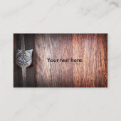 Ancient Wood, sjabloon voor visitekaartjes (Achterkant)