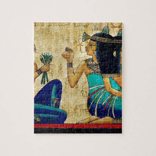 ANCIENTE EGYPTE-BETALING LEGPUZZEL (Verticaal)