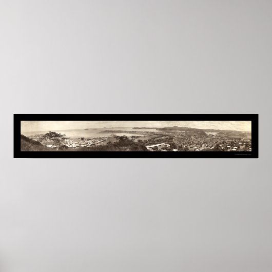 Ancon Amador Panama Foto 1930 Poster (Voorkant)