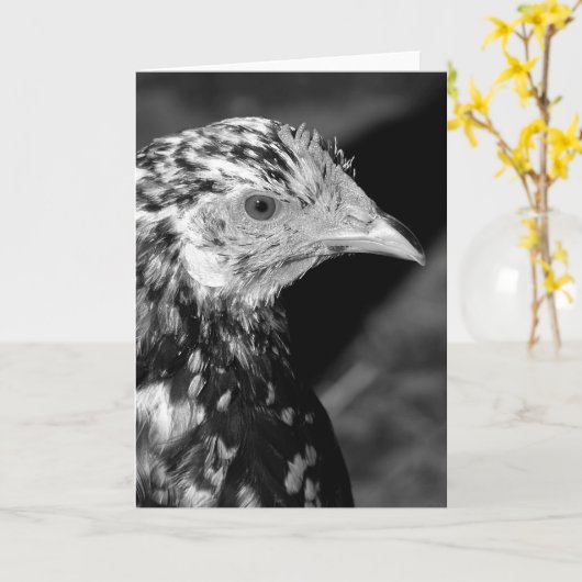 Ancona Hen Kaart (Gele Bloem)