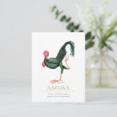 Ancona Hen, Tony Fernandes Briefkaart (Staand voorkant)