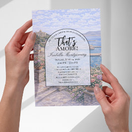 Ancona Italian Themed Bridal Shower Kaart