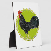 Ancona Rooster Fotoplaat (Zijkant)