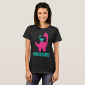 and Cute of  Grandmasaurus Dino Dinosaurs Themed T-shirt (Voorkant volledig)