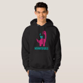 and Cute of  Mommysaurus Dino Themed for Mother Hoodie (Voorkant volledig)