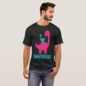 and Cute of  Mommysaurus Dino Themed for Mother T-shirt (Voorkant volledig)