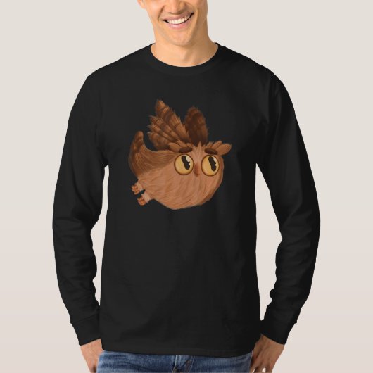 And Cute Papa Owl T-shirt (Voorkant)