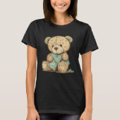 and cute Teddy Bear T-shirt (Voorkant)