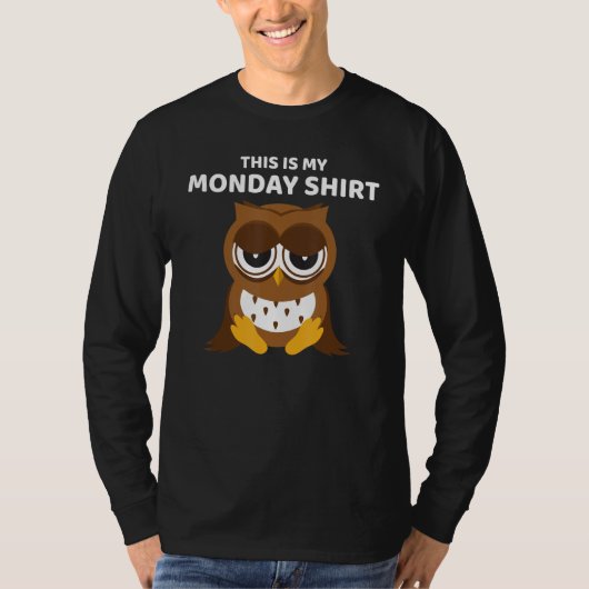and cute Weekend and Monday 1 T-shirt (Voorkant)