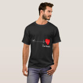 And I'm Back Ekg Heartbeat For Cardiologist Heart  T-shirt (Voorkant volledig)