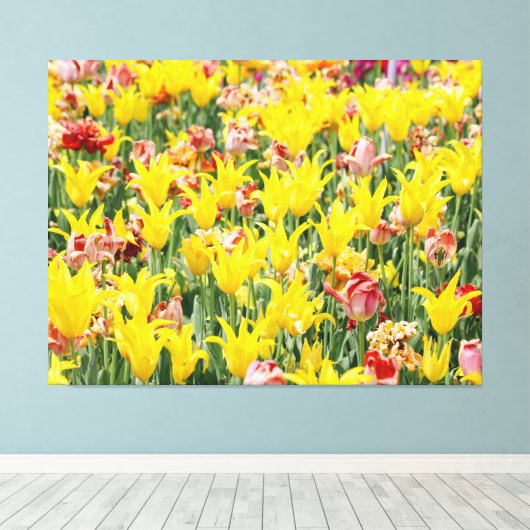 And Life Goes On Canvas Afdruk (Insitu (Houten vloer))