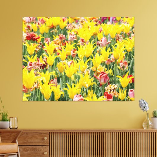 And Life Goes On  Canvas Afdruk (Insitu (Woonkamer))