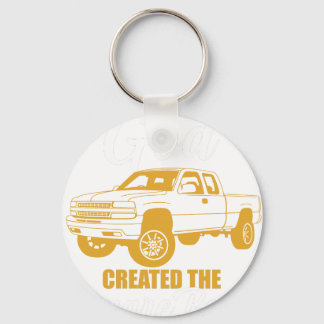 and on the 8th day god creared the square body and sleutelhanger