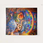 And sweet dreams alphabet rainbow extra large tap  wandkleed (Voorkant (horizontaal))