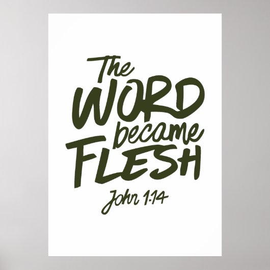 And the Word became Flesh 2 Poster (Voorkant)