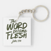 And the Word became Flesh 2 Sleutelhanger (Achterkant)