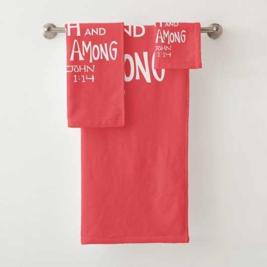 And the Word became Flesh Bad Handdoek (Insitu)