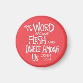 And the Word became Flesh Magneet (Voorkant)