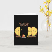And Then Came Tuesday Funny Tacos Y Story Design Kaart (Gele Bloem)