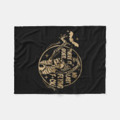 And There It Goes My Last Flying For  Fleece Deken (Voorkant (Horizontaal))