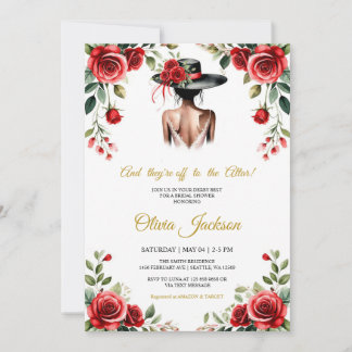 And They’re Off to the Altar! Derby Theme  Kaart