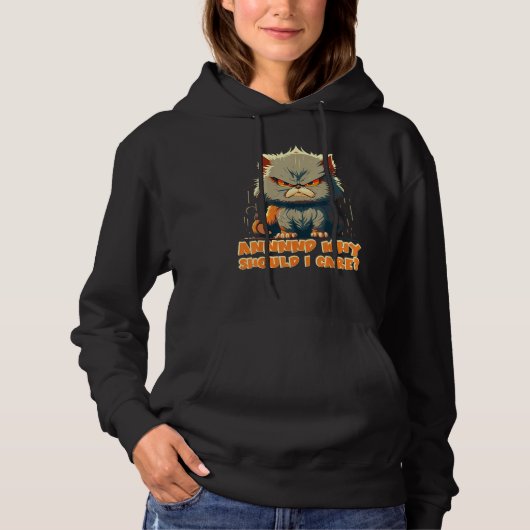 And why should I care perfect for any CUte And Flu Hoodie (Voorkant)