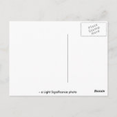 And Yet it Grows Briefkaart (Achterkant)