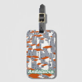 Andalucia 3 bagagelabel (Voorkant (verticaal))