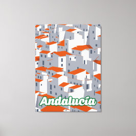 Andalucia 3 canvas afdruk