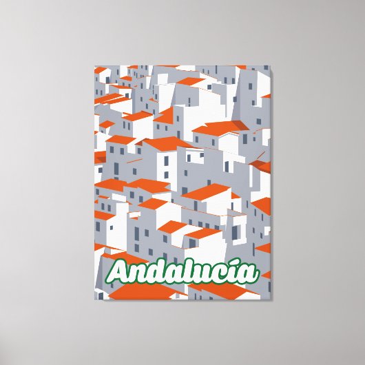 Andalucia 3 canvas afdruk (Voorkant)