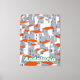 Andalucia 3 canvas afdruk
