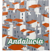 Andalucia 3 douchegordijn (Voorkant)