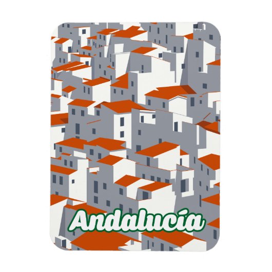 Andalucia 3 magneet (Verticaal)