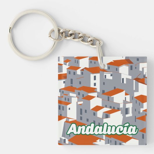 Andalucia 3 sleutelhanger (Voorkant)