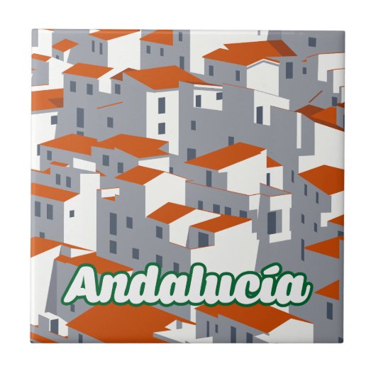 Andalucia 3 tegeltje (Voorkant)