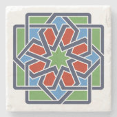 Andalucia 4 stenen onderzetter (Voorkant)