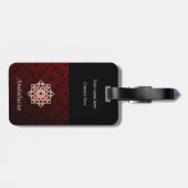 Andalucía arte de azulejo marroquí en bagagelabel (Achterkant horizontaal)