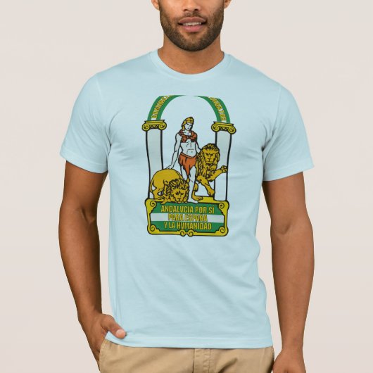 Andalucia Coat of Arms T-shirt (Voorkant)