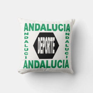 ANDALUCIA DEPORTE-witte decoratieve kussens