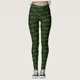 Andalucía Heart Flag, Andalusië, Spanje Leggings