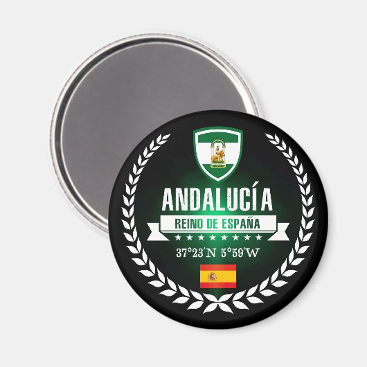 Andalucía Magneet (Voorkant / Achterkant)