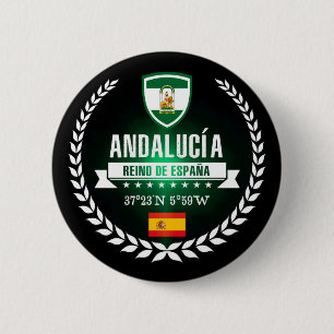 Andalucía Ronde Button 5,7 Cm