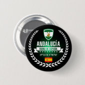 Andalucía Ronde Button 5,7 Cm (Voorkant /achterkant)