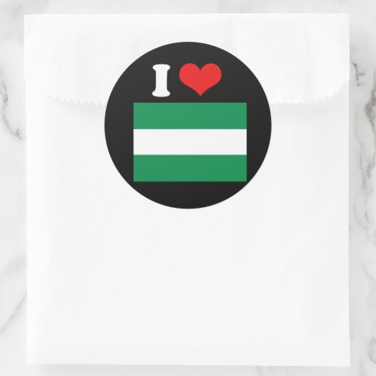 Andalucia Ronde Sticker (Tas)